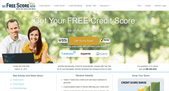 Desktop Screenshot of myfreescorenow.com